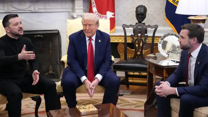 Trump-Zelensky विवाद: व्हाइट हाउस में ट्रंप-जेलेंस्की के बीच गरमागर्म बहस, यूक्रेनी राष्ट्रपति ने दिया बड़ा बयान