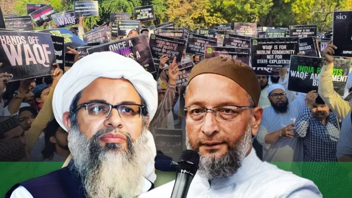 asaduddin-owaisi-maulana-mahmood-madani