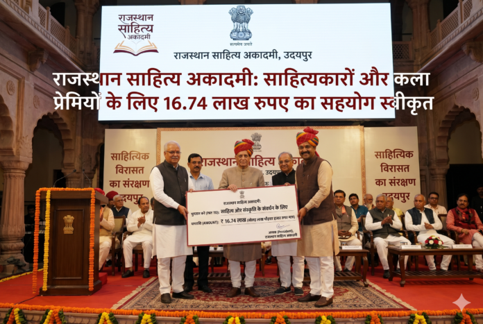 राजस्थान साहित्य अकादमी आर्थिक सहायता 2026