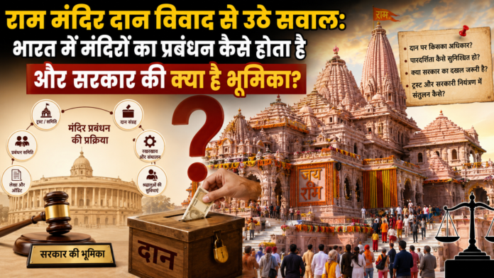 राम मंदिर दान विवाद