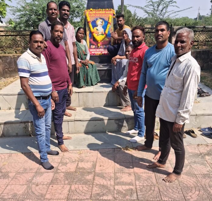 फतहनगर-सनवाड़ में हर्षोल्लास के साथ मनाई गई महर्षि वाल्मीकि जयंती